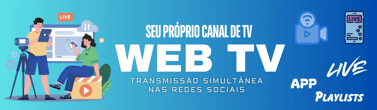 CRIAR WEB TV COMPLETA